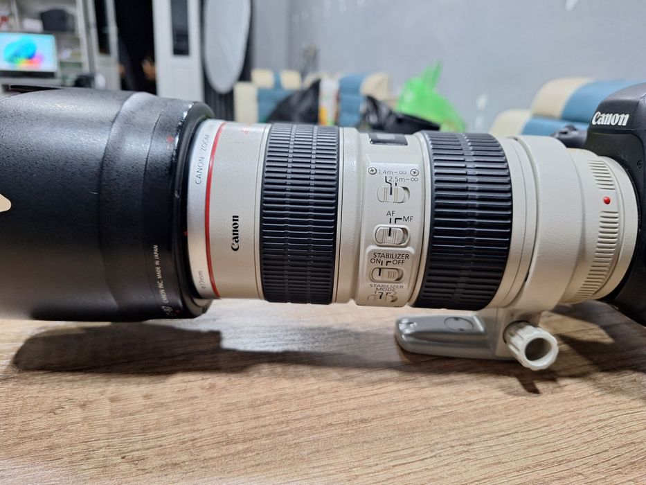 Canon 6d Mark2 +70-200mm ideal 2.8 is usm