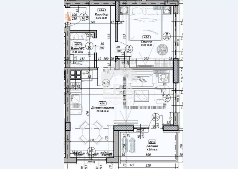 Продава се Двустаен апартамент в Варна, Бриз - 66 кв.м за 2500 €/кв.м - Снимка #8