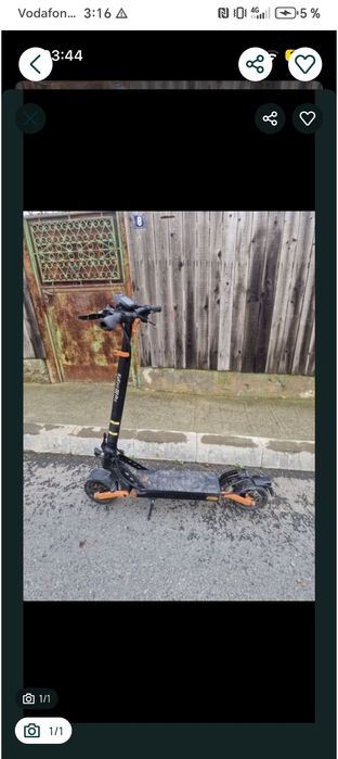 Vând trotineta kugirin g 2 pro