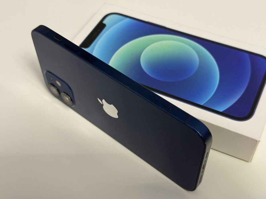 iPhone 12, Blue, 64Gb, Liber de retea, | Cod G796 |