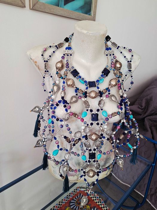 Етно колие за тяло Уникат