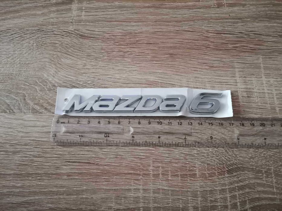 Надпис емблема Мазда Mazda 6 нов стил