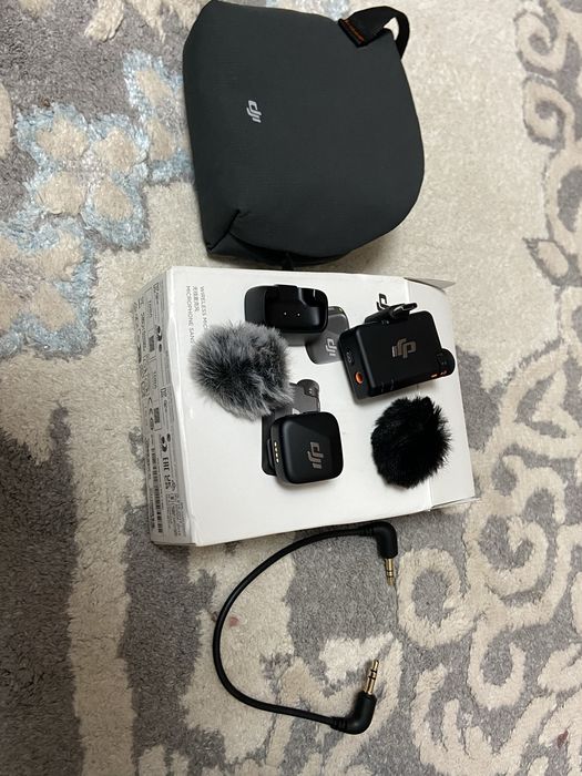 Микрофон DJI Mic Mini 1 TX + 1 RX Type-C черный