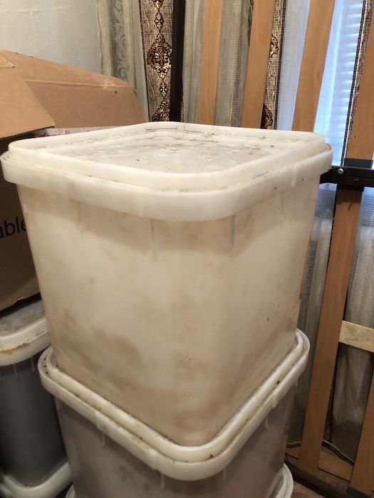 пластиковые вёдра 40 кг