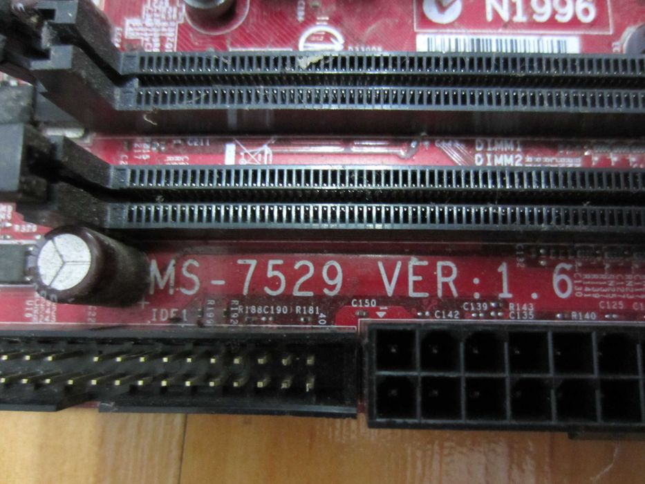 Placa MSI MS-7529 Ver 1.6,MSI G31TM-P21 + Procesor Intel E5500-