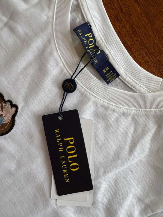 Дамска тениска, размер M: Polo Bear by Ralph Lauren с бродрирана мечка