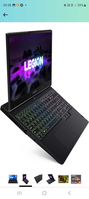 Lenovo Legion 5 without warranty