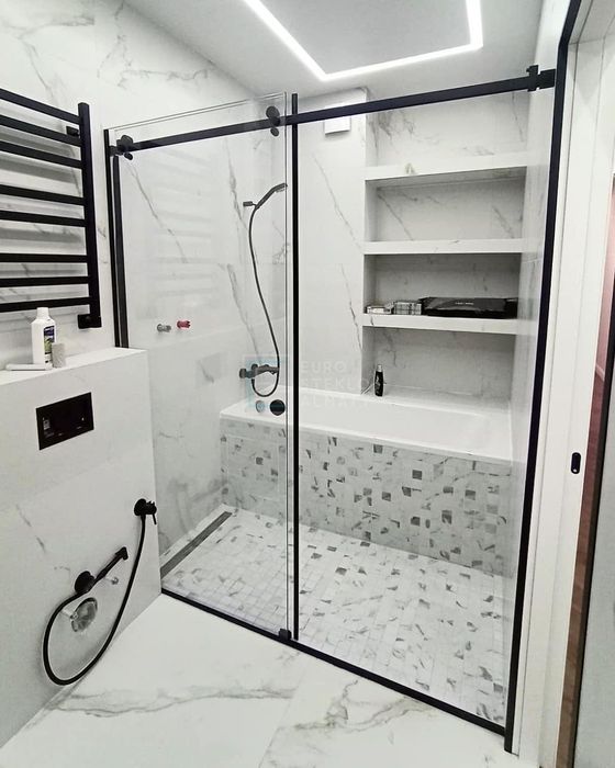 Душевая кабина, Перегородка - Замер, Установка, Бесплатная доставка