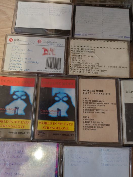 Casete audio Depeche Mode