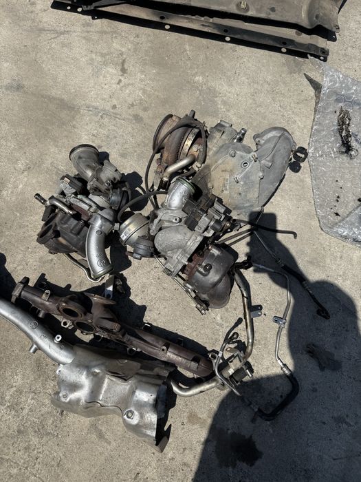 Турбини bmw f10 f11 550d f15 f16 M50d 381 коня бмв М50д 550д 381 коня