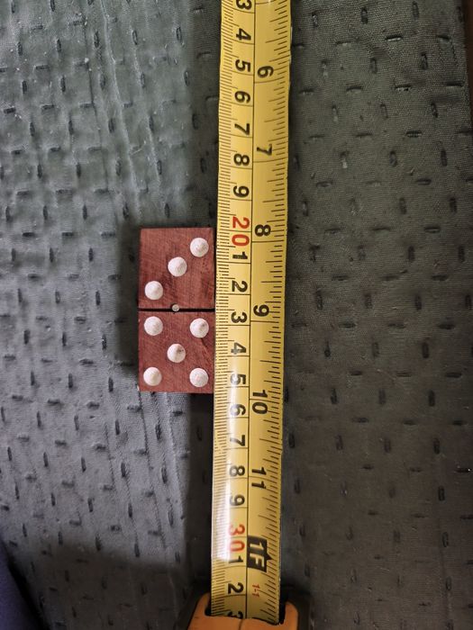 Домино,уникално, единствено, ръчно изработено, двойна деветка