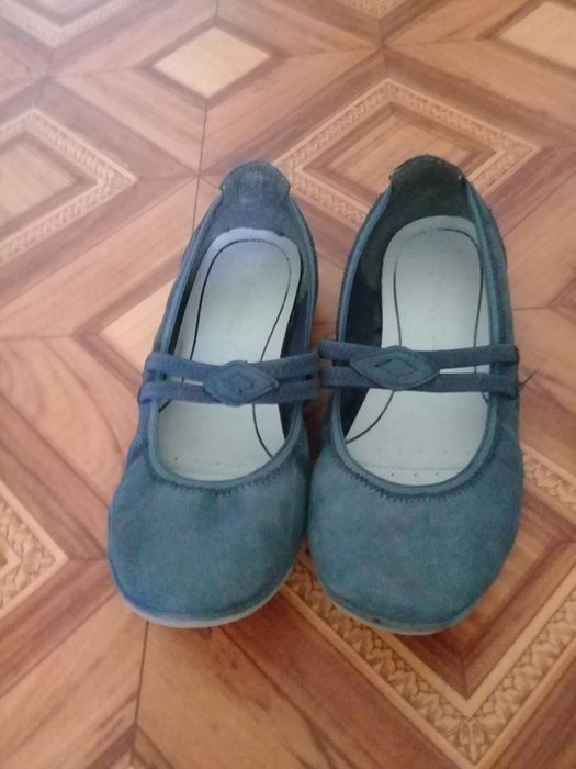 Кожаные туфельки, 35 и 36 размер!