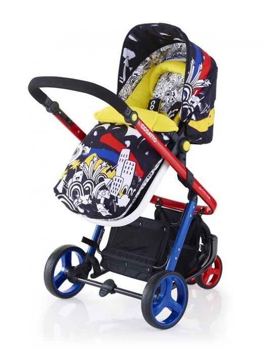 Крутецкая коляска 2 в 1 Cosatto woop