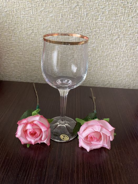 Стопки 6 шт.   Фужеры 5 шт ( Богемия),