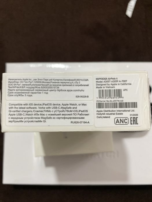 Наушник Airpods 4 ANC