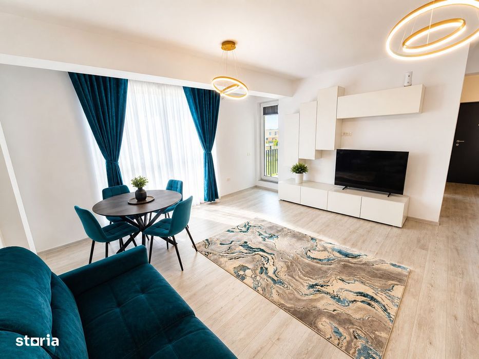 2 camere lux, prima închiriere, 65 mp, 2 balcoane | loc de parcare