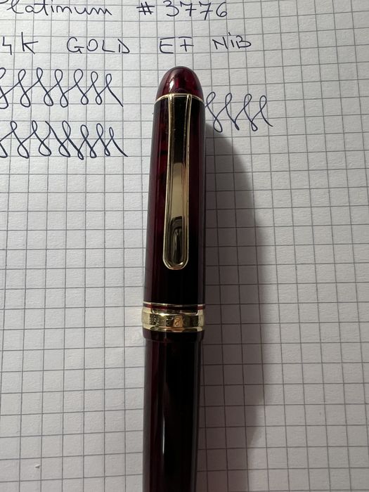 Stilou Platinum 3776 Century Peniță AUR 14k