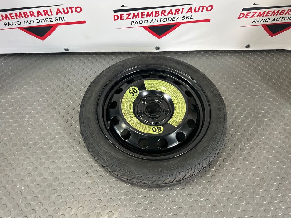 Roata Rezerva Slim Vw Skoda Seat Audi R16 ORIGINALA