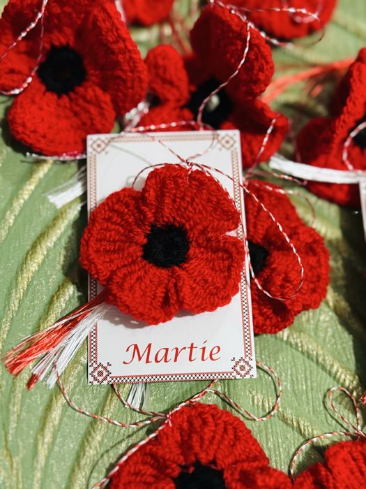 Martisoare realizate manual