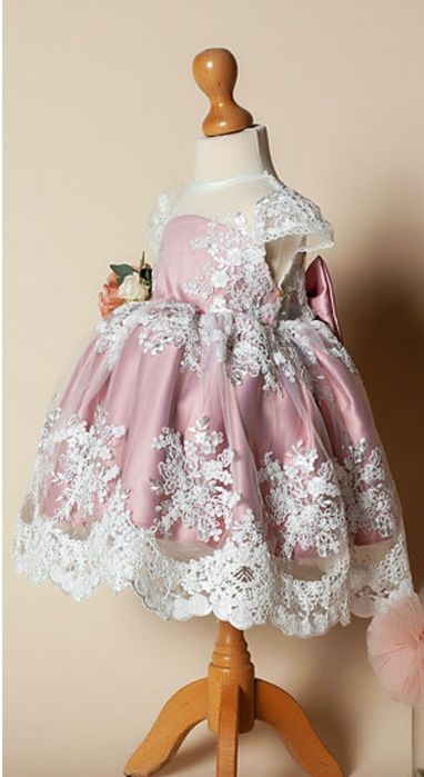 Rochie eleganta botez 5/6 luni