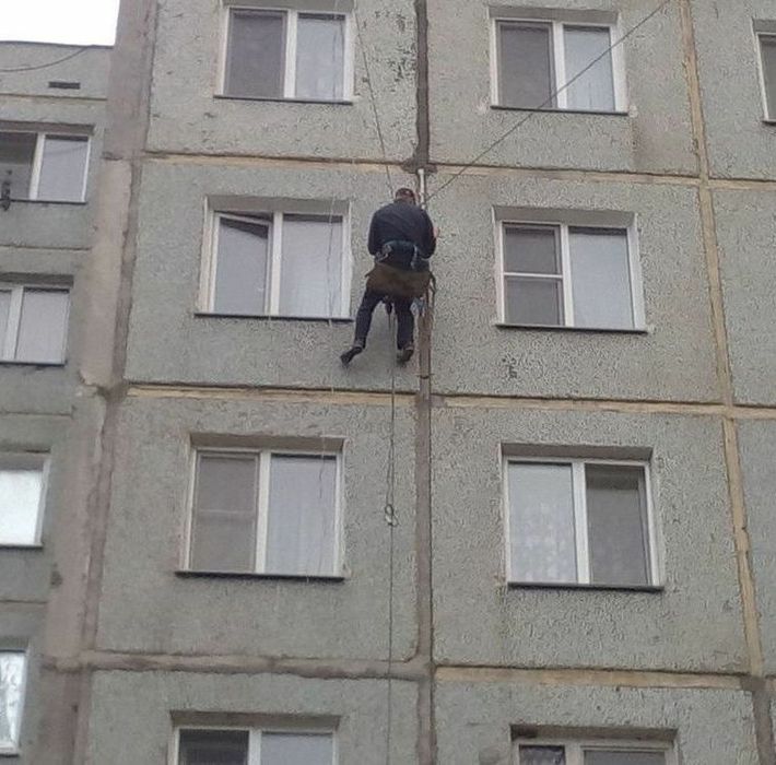 Услуги Альпиниста,Замажем Межпанельные Швы,Наружние Откосы.