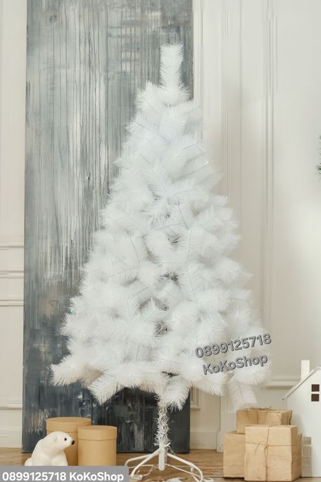 Бяла елха/Бяла коледна елха/Изкуствена елха/Коледна елха