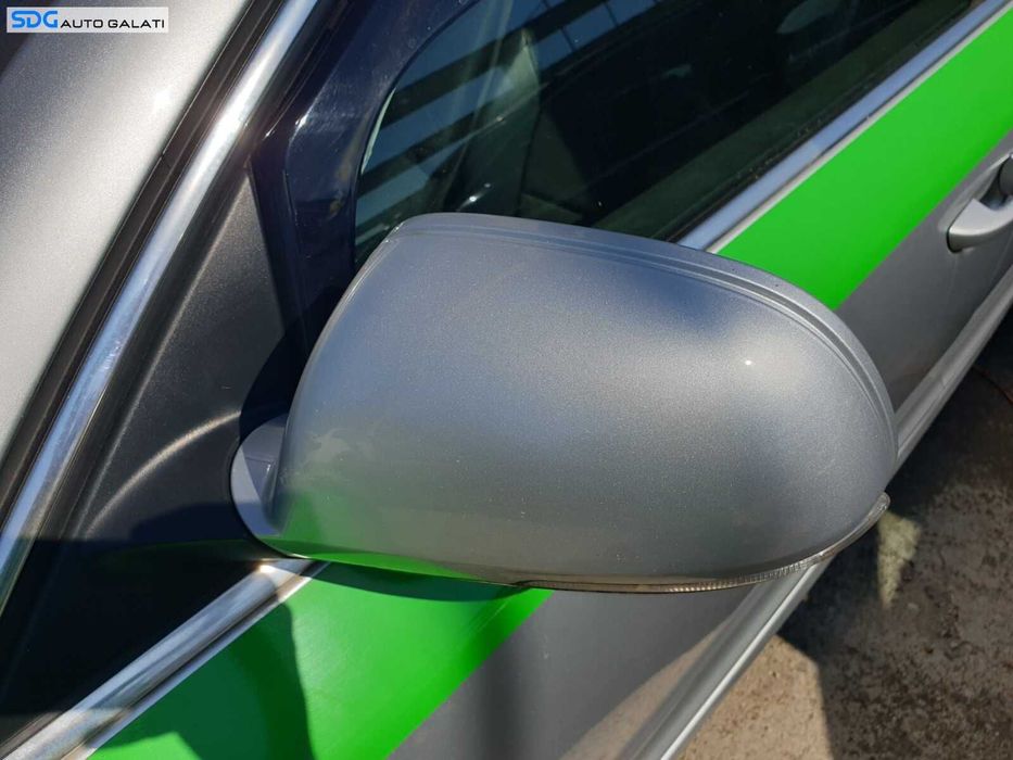 Oglinda Stanga Electrica Fara Pliere Rabatare si Incalzire Skoda Superb 2 2008 - 2015 Culoare 8E8E LA7W [C4189]