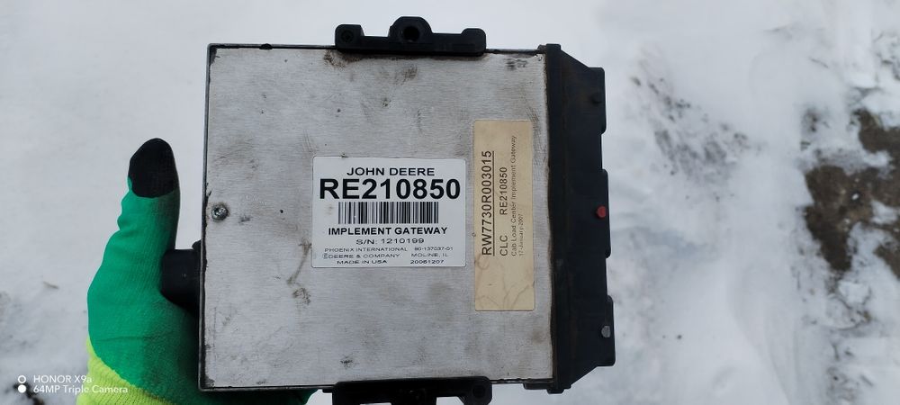 Джон дир 7730 блоки управления