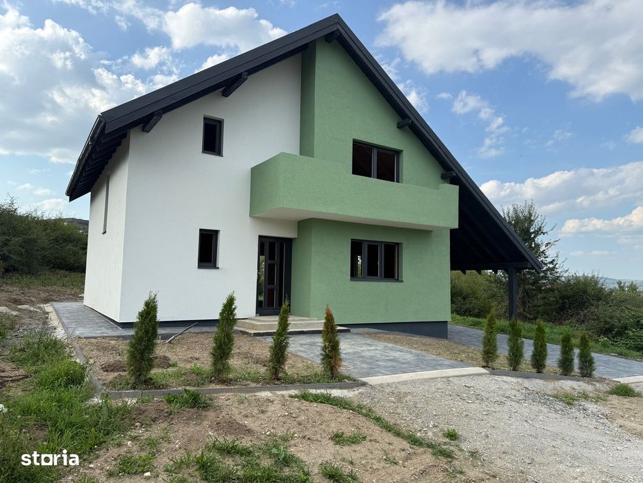 Casa individuala moderna cu 5 camere si 504 mp de curte in Selimbar
