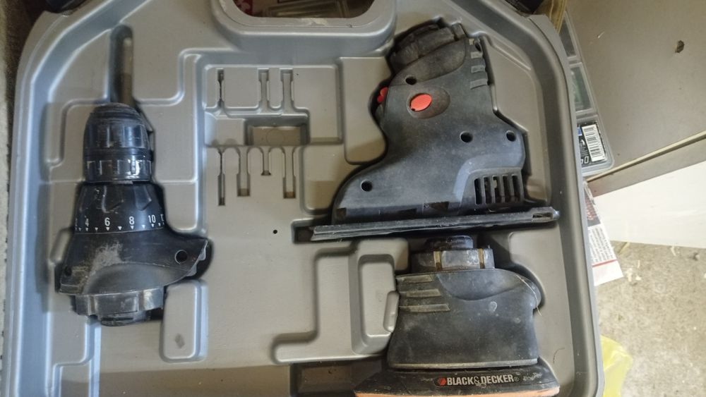 Мултифункционален акумулаторен инструмент Black & Decker KC2000F Quattro (12V),