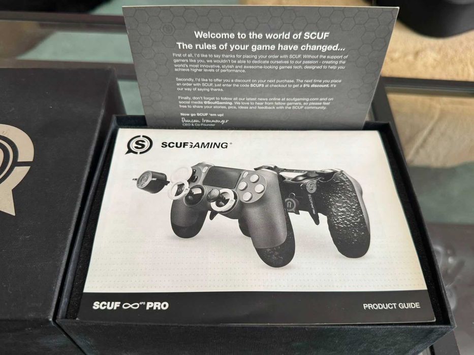 SCUF Infinity4PS PRO PS4 – nefolosit – FULL BOX ORIGINAL – stare exceptionala