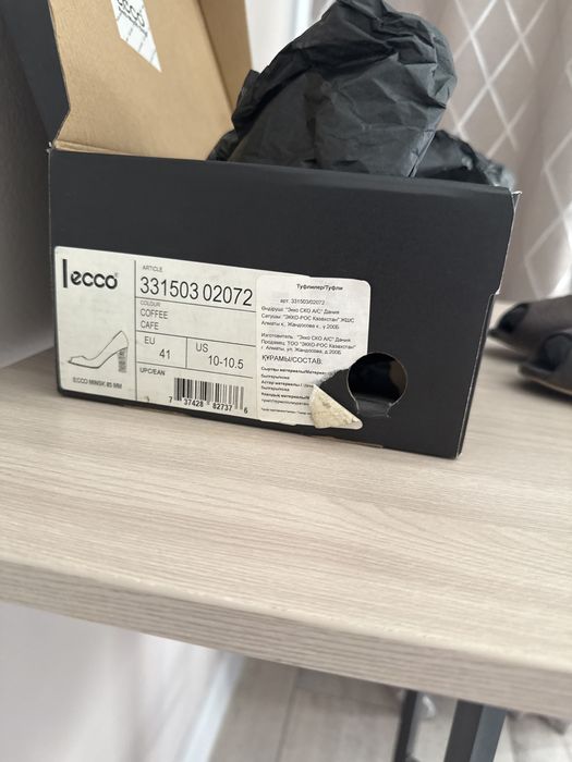 Туфли ессо 41 размер кожа новые