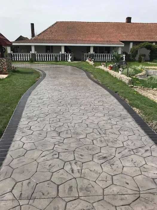 Щампован бетон - шлайфан бетон Д и К консулт