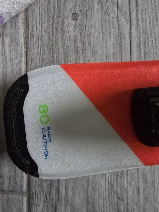 Schiuri copii Rossignol Hero Kids 80 cm + legături Look Team 4