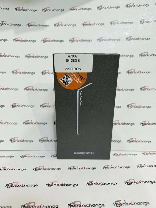 Samsung S25 FE Jetblack 128/8GB Sigilat