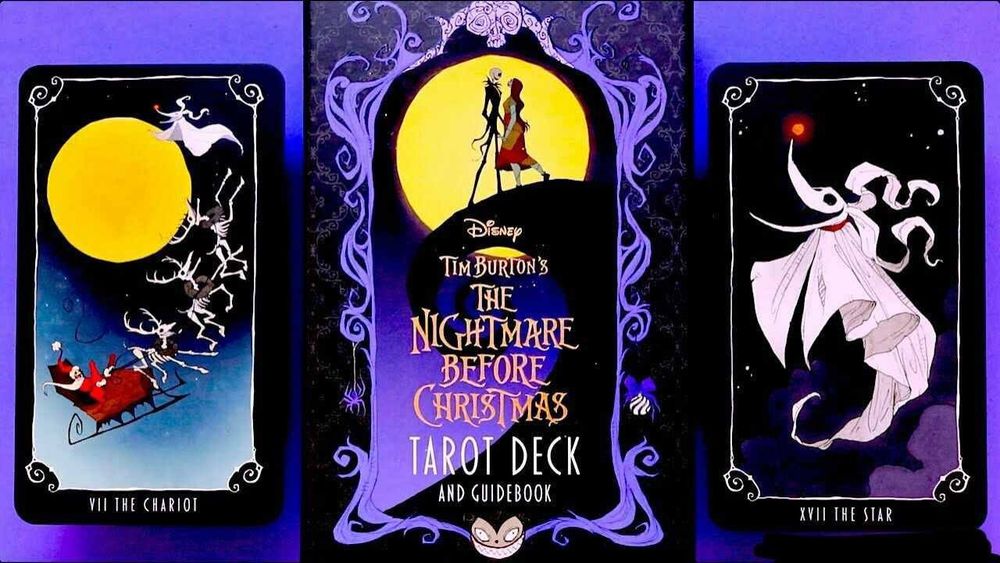 Таро "Ночь кошмаров перед Рождеством"(The Nightmare before Christmas)!