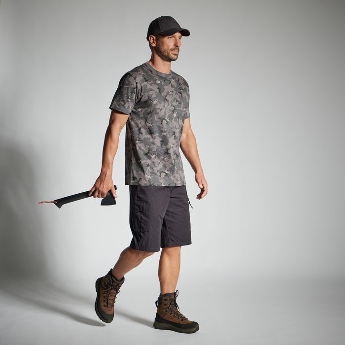 Bocanci impermeabili 500 Crosshunt Maro - produs resigilat Decathlon