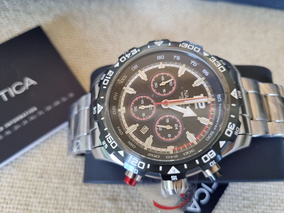 Ceas Nautica NST Chronograph. Nou