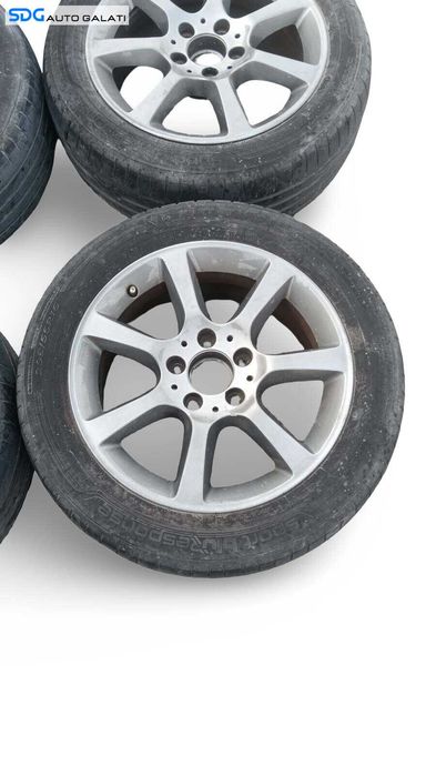 Set 4 Jante Roti Aliaj 205 55 16 R16 Mercedes CLS W218 2004 - 2010 (7Jx18H2, ET31, A2034013002) [MX0698]