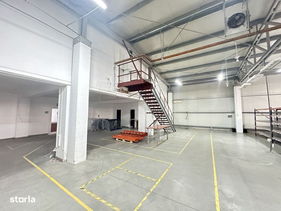 Hala industriala 1200mp + birouri 900mp zona Mall - Selimbar