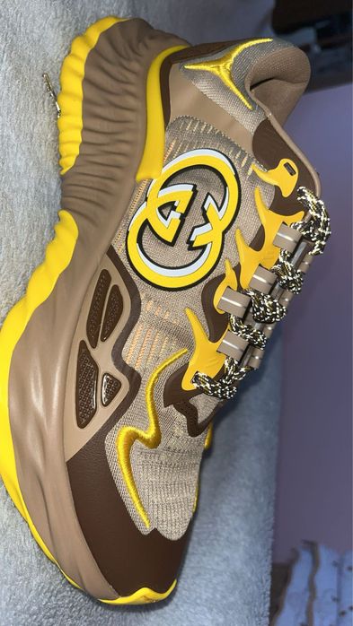 Gucci Ripple beige yellow mesh!