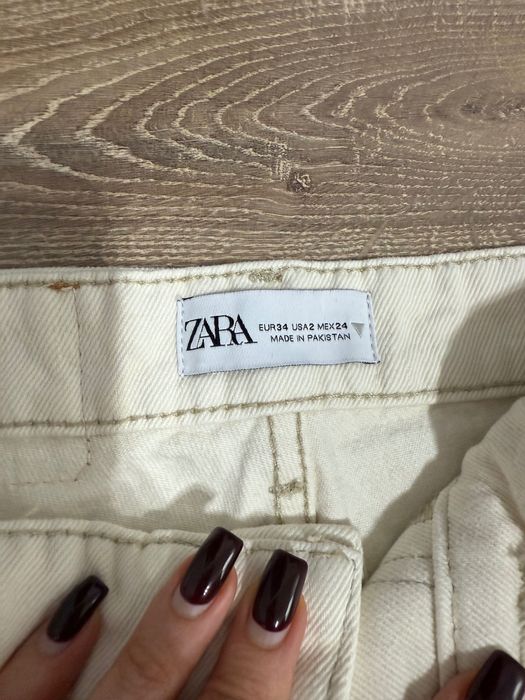 Бели Дънки ZARAa