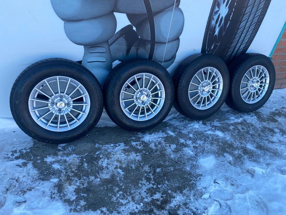 14 Диски с резиной на ВАЗ