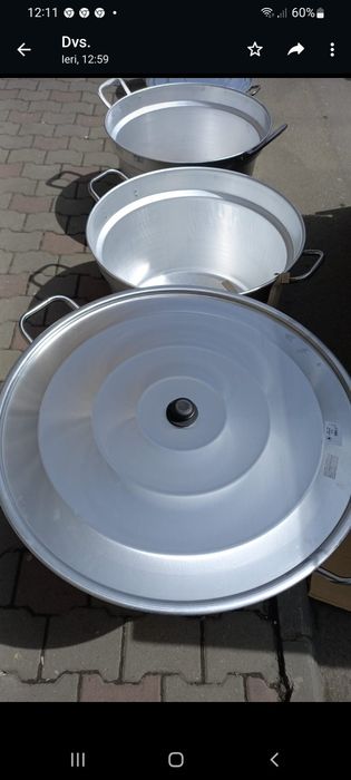 Ceaun,căldare,cătlan, tuci din aluminiu 45L  promo 289 Lei