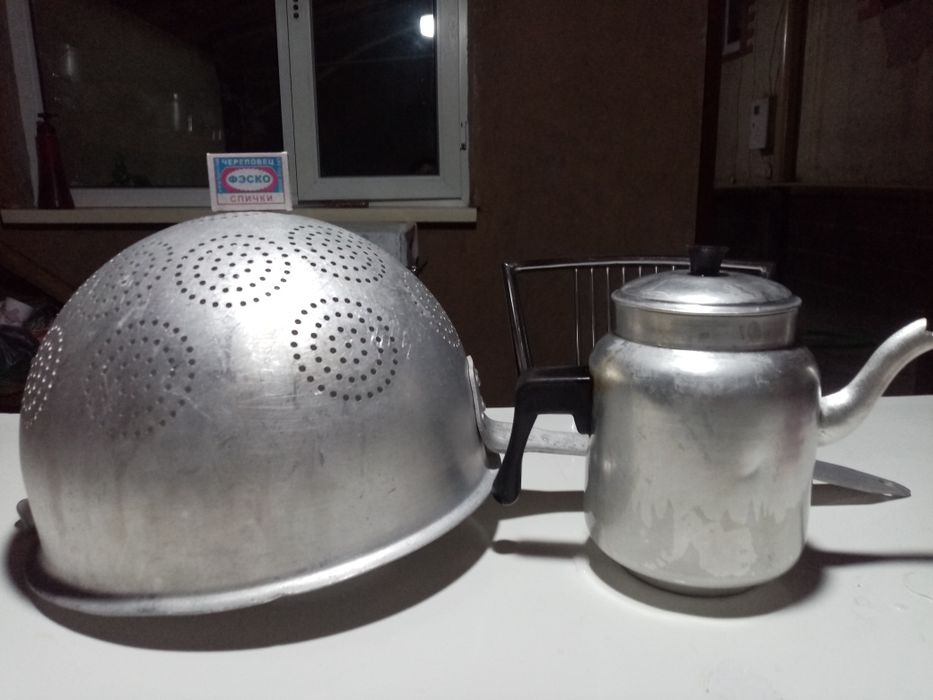 Душлаг большой, чайник все советское