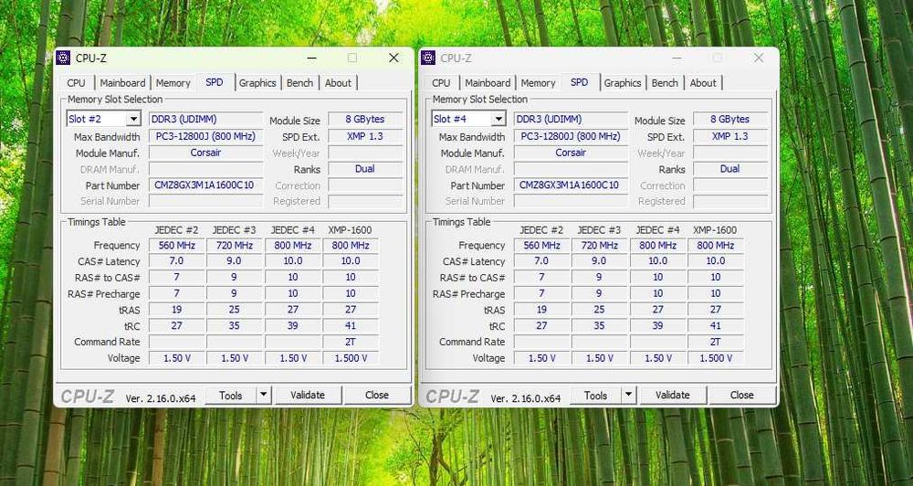 Рам памет Corsair VENGEANCE 16GB 2x8GB 1600Mhz DDR3
