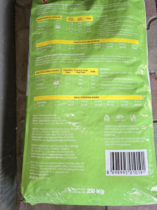 Корм для    собак