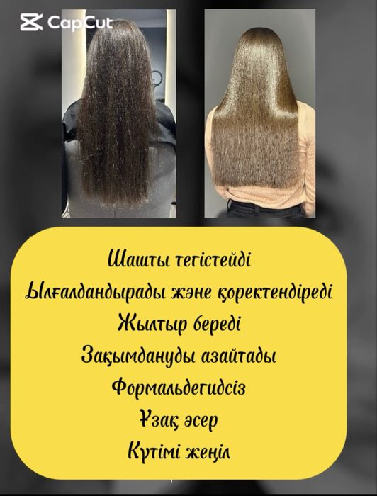 Кератин для волос. Нанопластика