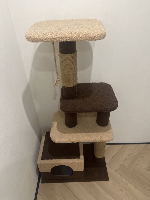 Домик, когтеточка для кошек