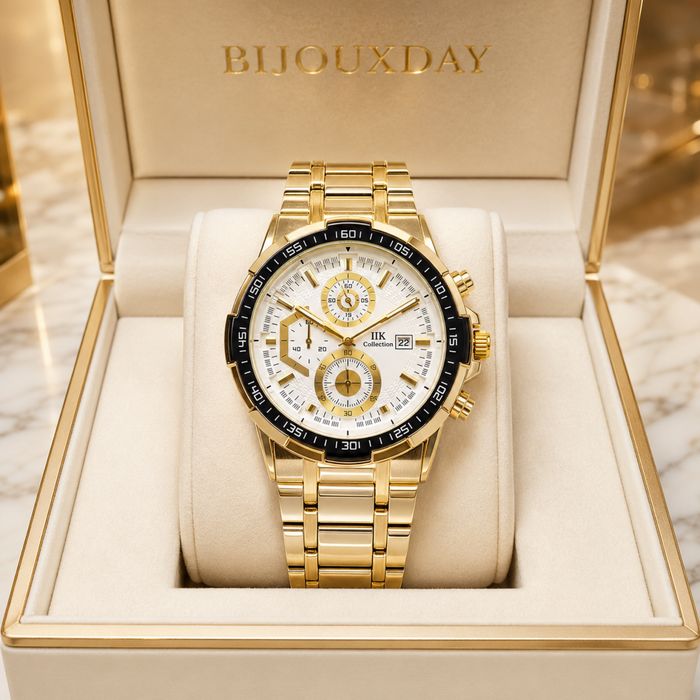 Мъжки часовник IIK Gold Chrono